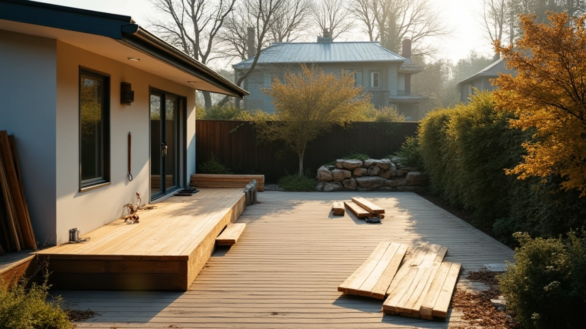 Czy można dobudować taras bez pozwolenia