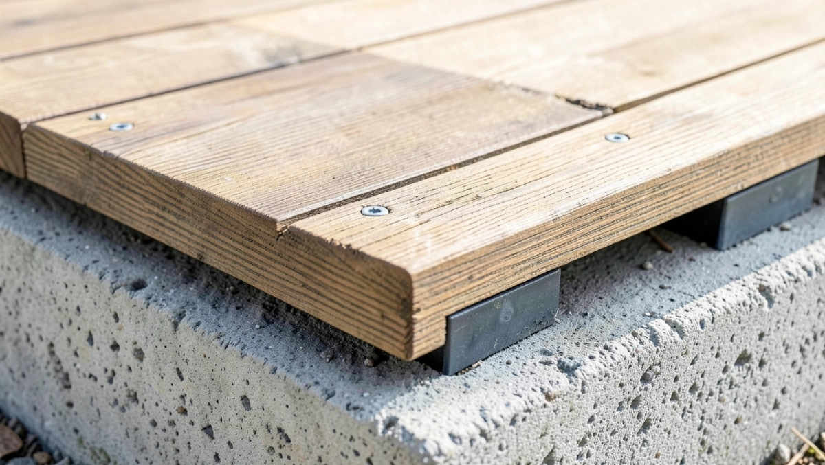 Deska tarasowa montaż na betonie