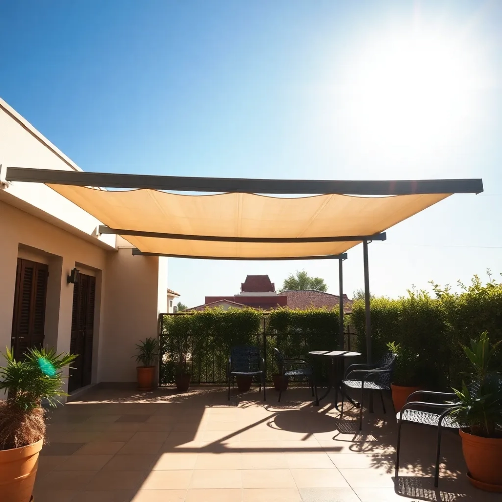 Jak osłonić taras przed słońcem