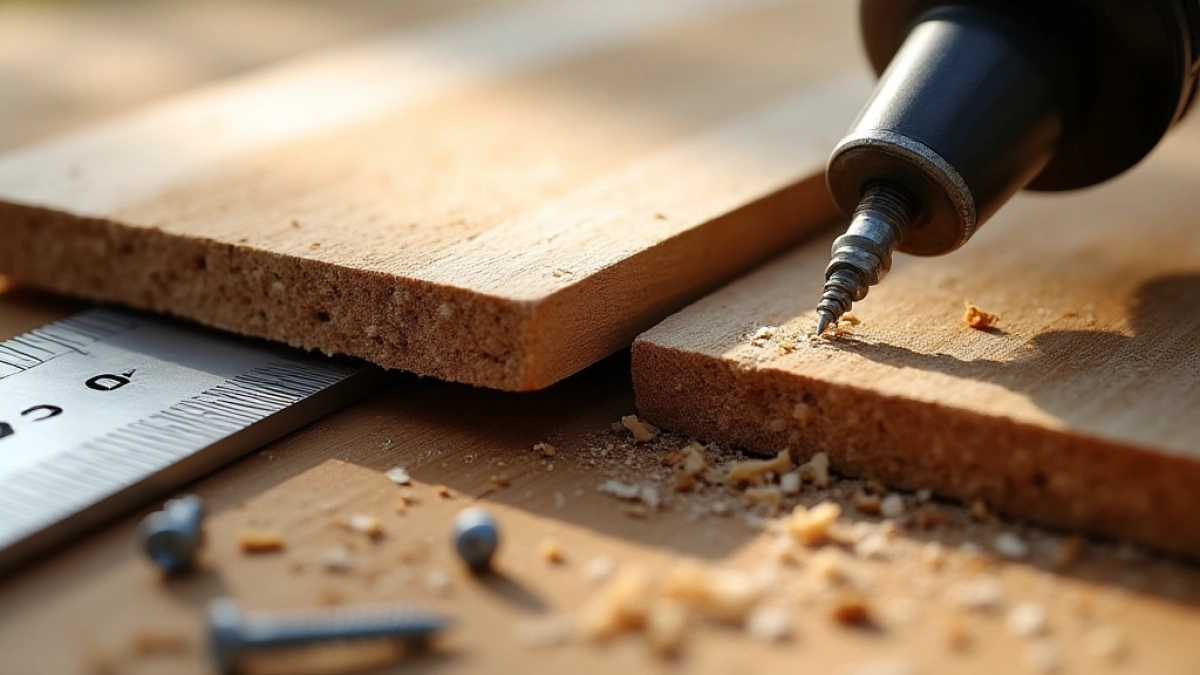 Jaka długość wkrętów do deski tarasowej