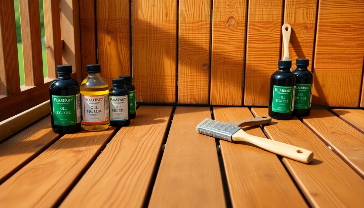 Jaki olej do tarasu sosnowego