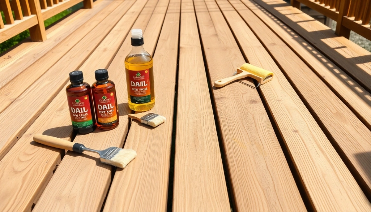 Jaki olej do tarasu z modrzewia