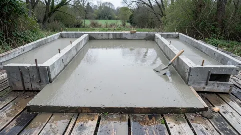 budowa tarasu z betonu