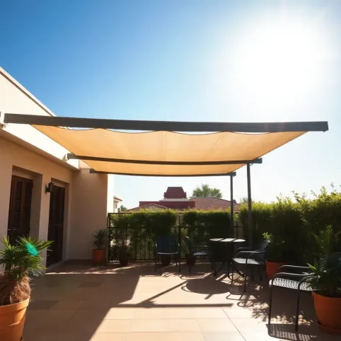 Jak osłonić taras przed słońcem