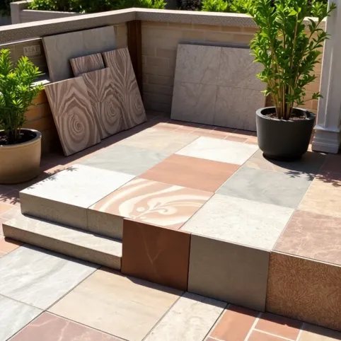 Jakie płytki na taras zewnętrzny